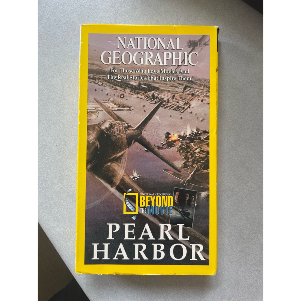 National Geographic Pearl Harbor VHS Tape